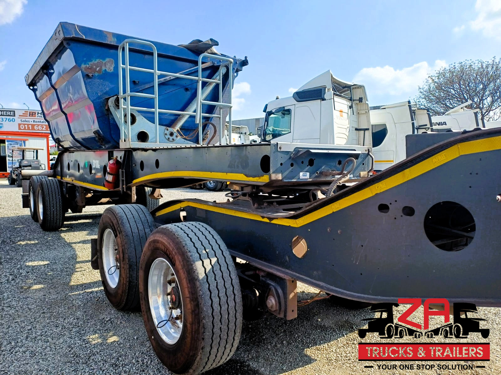 2021 AFRIT 18 CUBE SIDE TIPPER TRAILER #53294